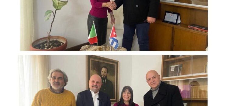 Incontro con la nuova ambasciatrice della Repubblica di Cuba in Italia