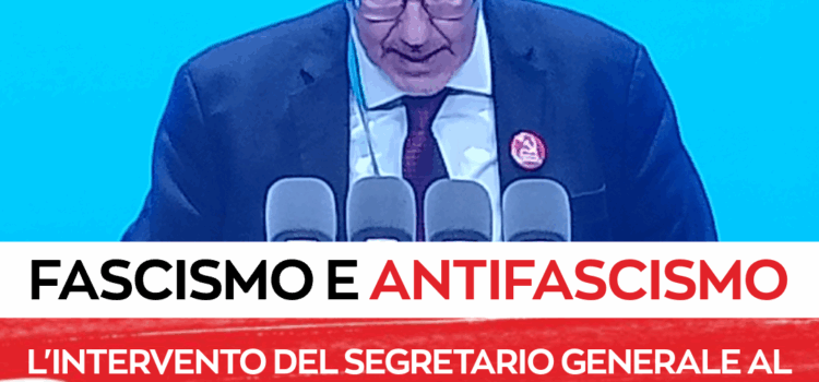 FASCISMO E ANTIFASCISMO – Discorso del Segretario Generale Alberto Lombardo al World Socialism Forum di Pechino