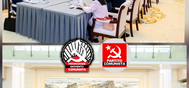 Fabrizio Da Silva in Cina con la delegazione internazionale dei giovani quadri comunisti