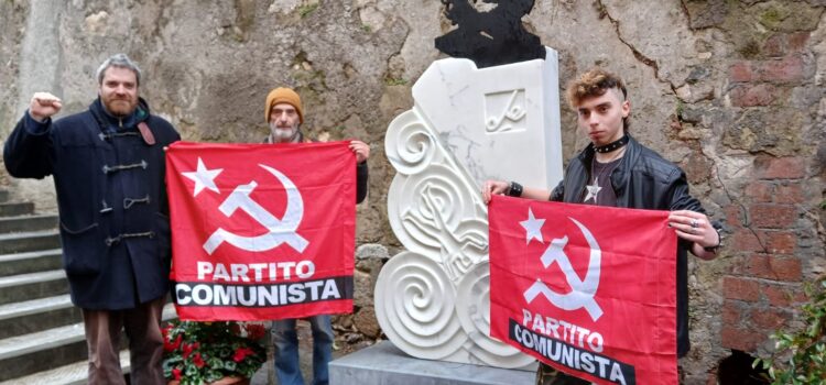 Il Partito Comunista presente all’inaugurazione della Stele dedicata a Che Guevara